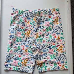 Floral Patterned Shorts